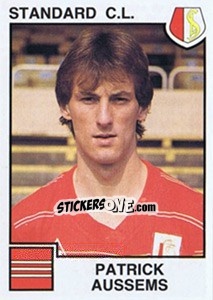 Sticker Patrick Aussems - Football Belgium 1984-1985 - Panini