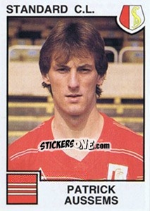 Figurina Patrick Aussems - Football Belgium 1984-1985 n. 290 - Panini