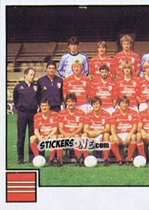 Sticker Team - Football Belgium 1984-1985 - Panini