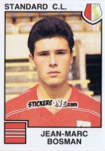 Cromo Jean-Marc Bosman - Football Belgium 1984-1985 n. 297 - Panini