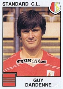 Cromo Guy Dardenne - Football Belgium 1984-1985 - Panini