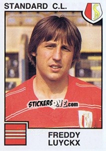 Figurina Freddy Luyckx - Football Belgium 1984-1985 - Panini