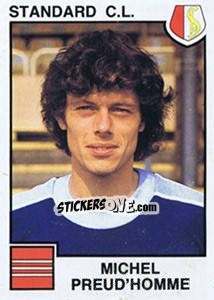 Cromo Michel Preud'Homme - Football Belgium 1984-1985 n. 304 - Panini