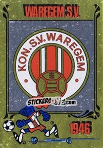 Sticker Badge - Football Belgium 1984-1985 - Panini