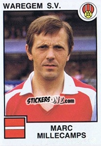 Sticker Marc Millecamps - Football Belgium 1984-1985 n. 311 - Panini