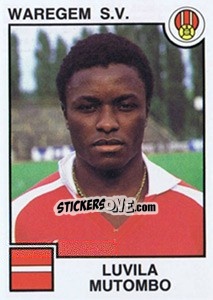 Sticker Luvila Matumbo - Football Belgium 1984-1985 n. 313 - Panini