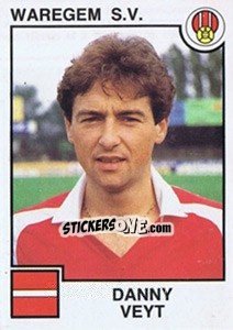 Sticker Danny Veyt - Football Belgium 1984-1985 - Panini