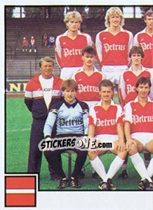 Sticker Team - Football Belgium 1984-1985 - Panini