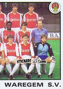 Sticker Team - Football Belgium 1984-1985 - Panini