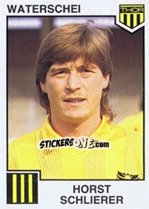 Figurina Horst Schlierer - Football Belgium 1984-1985 - Panini