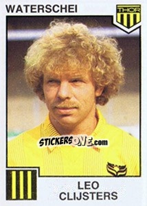 Cromo Leo Clijsters - Football Belgium 1984-1985 n. 328 - Panini