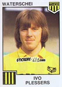 Sticker Ivo Plessers - Football Belgium 1984-1985 n. 335 - Panini