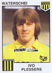 Sticker Ivo Plessers - Football Belgium 1984-1985 - Panini