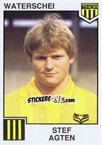 Sticker Stef Agten - Football Belgium 1984-1985 - Panini