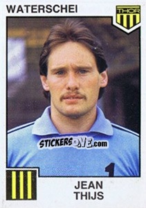 Cromo Jean Thijs - Football Belgium 1984-1985 n. 342 - Panini