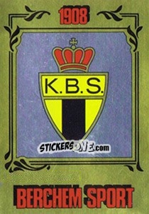 Figurina Badge - Football Belgium 1984-1985 - Panini