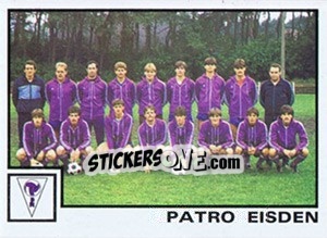 Sticker Team - Football Belgium 1984-1985 n. 370 - Panini