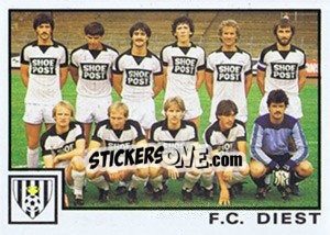 Sticker Team - Football Belgium 1984-1985 - Panini