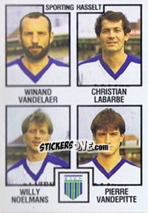 Cromo Winand Vandelaer / Christian Labarbe / Willy Noelmans / Pierre Vandepitte