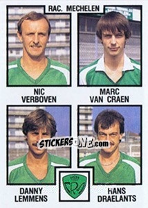 Figurina Nic Verboven / Marc van Craen / Danny Lemmens / Hans Draelants