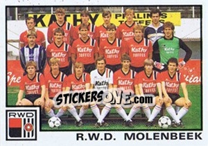 Sticker Team - Football Belgium 1984-1985 - Panini