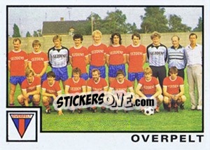 Sticker Team - Football Belgium 1984-1985 - Panini