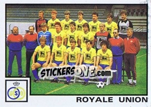 Figurina Team - Football Belgium 1984-1985 n. 405 - Panini
