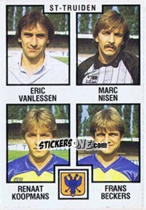 Sticker Eric Vanlessen / Marc Nisen / Renaat Koopmans / Frans Beckers