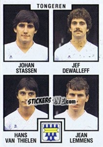 Cromo Johan Stassen / Jef Dewalleff / Hans van Thielen / Jean Lemmens