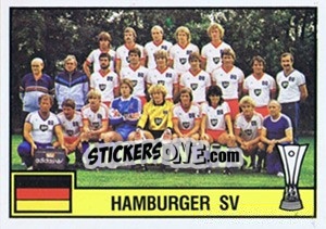 Sticker Team Hamburger SV - Football Belgium 1984-1985 n. 429 - Panini
