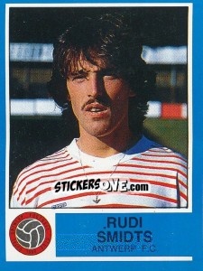 Sticker Rudi Smidts - Football Belgium 1986-1987 - Panini