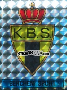 Sticker Badge - Football Belgium 1986-1987 n. 57 - Panini