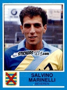 Sticker Salvino Marinelli - Football Belgium 1986-1987 - Panini