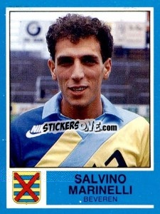 Figurina Salvino Marinelli - Football Belgium 1986-1987 n. 83 - Panini
