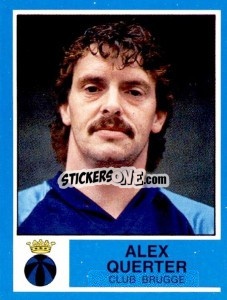 Figurina Alex Querter - Football Belgium 1986-1987 n. 120 - Panini