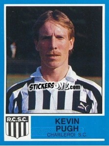 Cromo Kevin Pugh - Football Belgium 1986-1987 - Panini