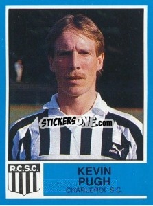 Sticker Kevin Pugh - Football Belgium 1986-1987 n. 142 - Panini