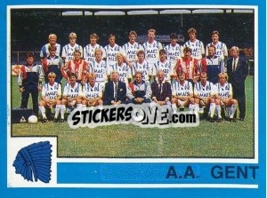 Sticker Team - Football Belgium 1986-1987 n. 164 - Panini