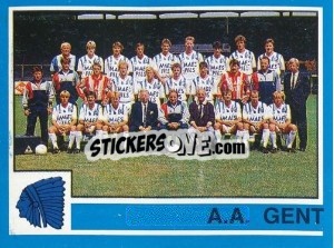 Sticker Team - Football Belgium 1986-1987 - Panini