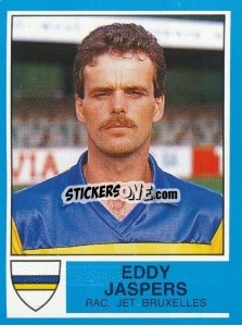Sticker Eddy Jaspers - Football Belgium 1986-1987 n. 168 - Panini