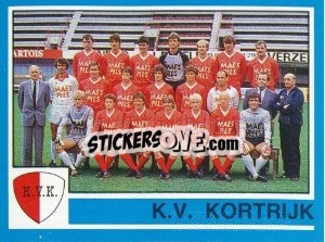 Figurina Team - Football Belgium 1986-1987 - Panini