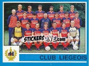 Sticker Team - Football Belgium 1986-1987 - Panini