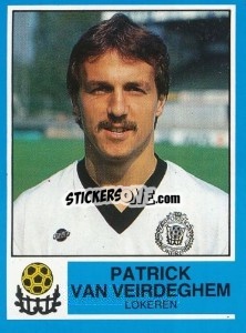 Cromo Patrick van Veirdeghem - Football Belgium 1986-1987 n. 226 - Panini