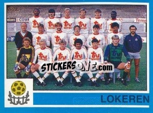 Sticker Team - Football Belgium 1986-1987 n. 236 - Panini