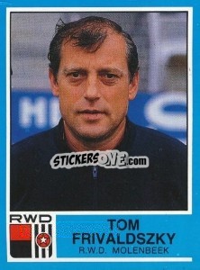 Figurina Tom Frivaldszky - Football Belgium 1986-1987 - Panini