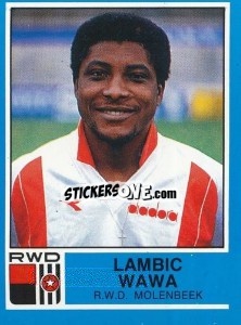 Sticker Lambic Wawa - Football Belgium 1986-1987 n. 265 - Panini