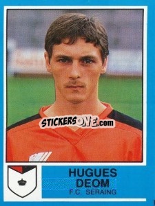 Sticker Hugues Deom