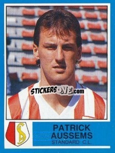 Cromo Patrick Aussems - Football Belgium 1986-1987 - Panini