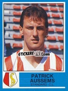 Cromo Patrick Aussems - Football Belgium 1986-1987 n. 295 - Panini