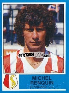 Figurina Michel Renquin - Football Belgium 1986-1987 - Panini